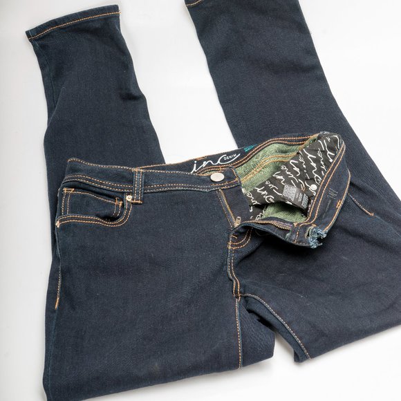 INC Skinny leg - regular fit  jeans with stretch - sz 12 - Picture 1 of 5